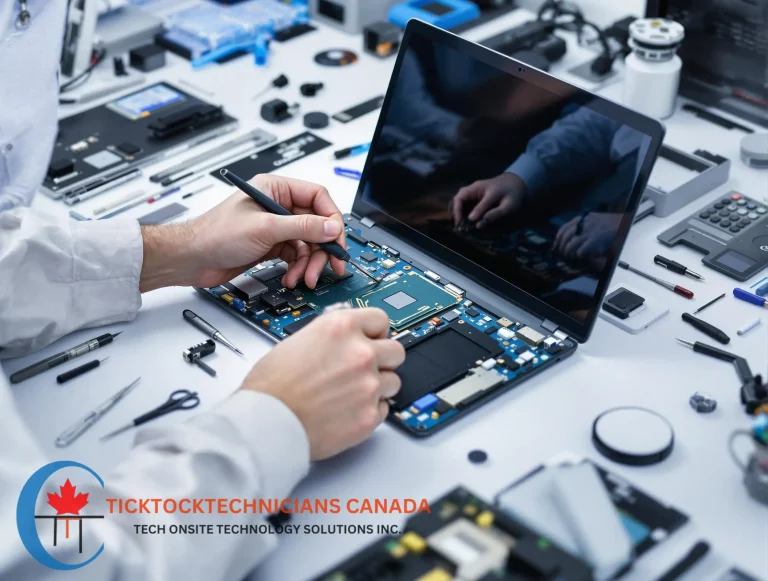 laptop repair - TickTockTechnicians Canada